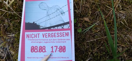 Nicht vergessen! Theaterprojekt im Jugend-KZ Uckermark