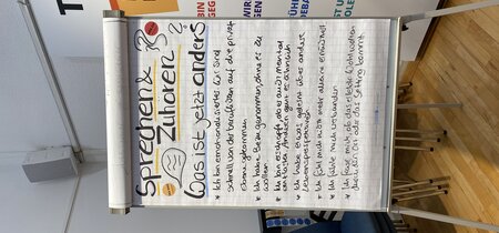 Auswertung der Methode "Sprechen und Zuhören"