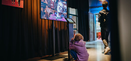 Die Klimaausstellung in den Räumen der Kulturgiesserei Schöneiche