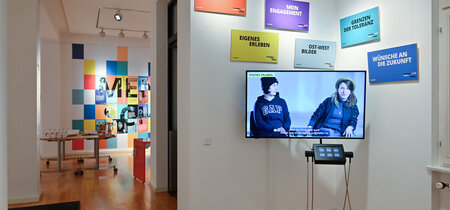 In der Ausstellung "ToleranzRäume"