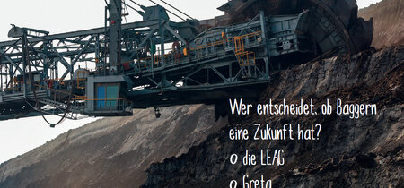 Wer entscheidet, ob Baggern eine Zukunft hat?