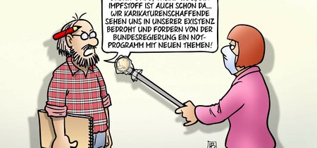 Karikaturen-Notstand