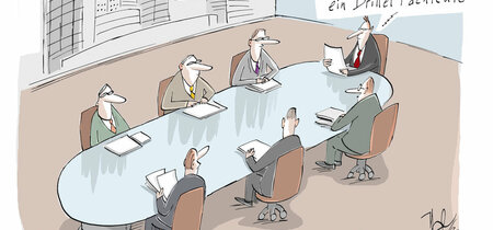 Karikatur von NEL