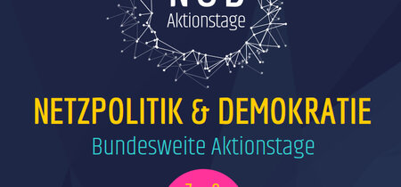Grafik Aktionstage Netzpolitik und Demokratie 2018