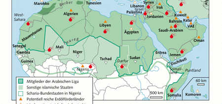 Kein »Haus des Friedens«: Die islamische Welt in Afrika und Nahost ist durch eine Vielzahl von Spannungsherden gekennzeichnet.