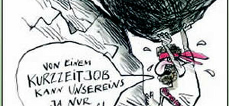 Karikatur: Barbara Henniger