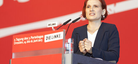 Parteivorsitzende Katja Kipping 