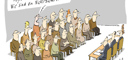 Karikaturen Zu Flucht Und Integration Brandenburgische Landeszentrale Fur Politische Bildung