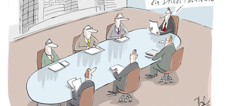 Karikatur von NEL