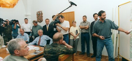 Kabinettssitzung in Frankfurt (Oder)