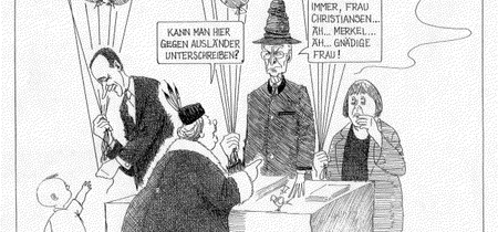 Kann man hier gegen Ausländer unterschreiben?