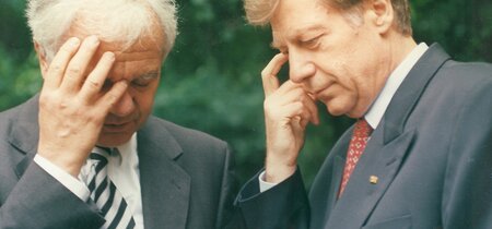 Manfred Stolpe und Eberhard Diepgen