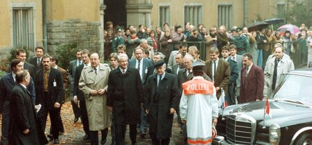 Staatsbesuch Boris Jelzins in Potsdam