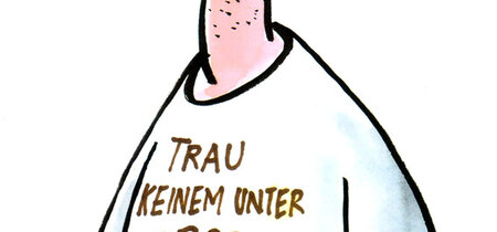 Karikatur: Erich Rauschenbach