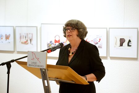 Grußwort von Martina Schellhorn, Kuratorin der Ausstellung