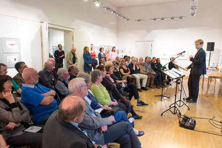 In der Ausstellung