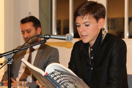 Antje Ravic Strubel liest aus ihrem Text