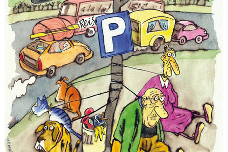 Karikatur: Barbara Henniger