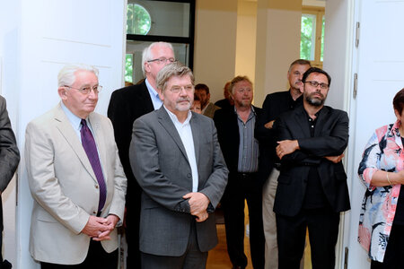 3. v.l.: Hans Misselwitz, ehemaliger Leiter der Landeszentrale