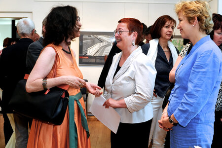 Susan Neiman, Martina Weyrauch und Martina Münch