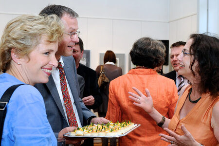 Martina Münch, Wolfram Meyer zu Uptrup und Susan Neiman