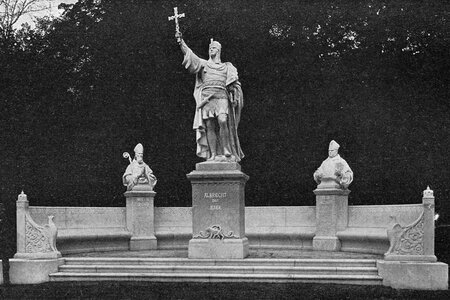 Denkmal für Albrecht den Bären auf der Siegesallee in Berlin