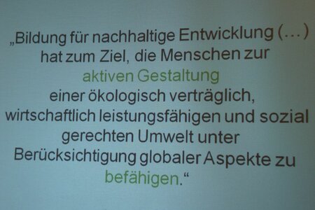 Folie aus dem Vortrag von Heike Molitor