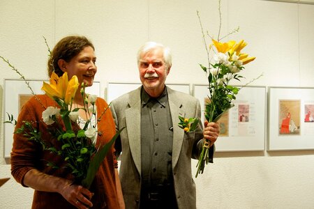 Christiane Steltner und F.W. Bernstein