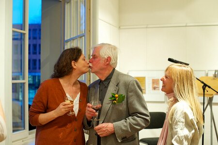 Christiane Steltner und F.W. Bernstein