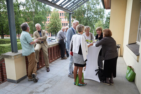 Terrasse der Landeszentrale