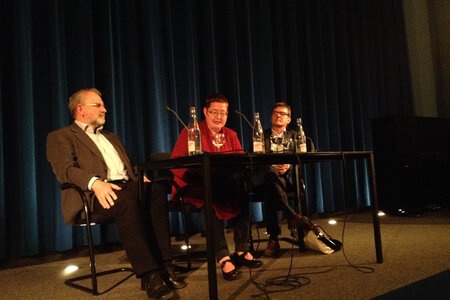 v.l.: Hans-Dieter Rutsch, Martina Weyrauch und Johannes Unger