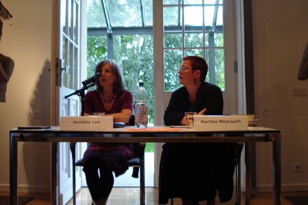 Annette Leo (links), Martina Weyrauch (rechts)