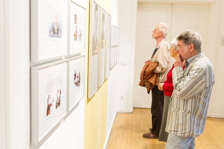 In der Ausstellung "In Brandenburg willkommen?"