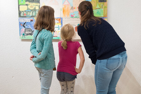 In der Ausstellung