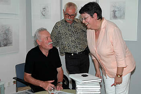 Walter Hanel, Klaus Vonderwerth und Martina Schellhorn