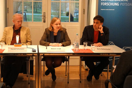 Harald Schumann, Dr. Melanie Arndt und Boris Reitschuster