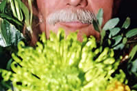 Klaus Vonderwerth im Blumenrausch