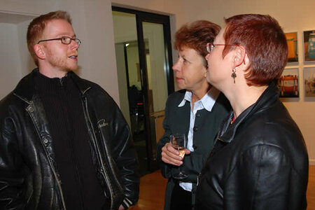 Ausstelllungseröffnung, Foto: Harald Hirsch