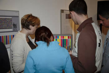Ausstellungsbesucher 