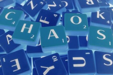 Würfel mit Buchstaben