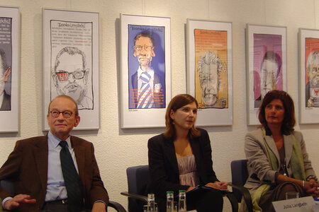 Dr. Hans Otto Bräutigam, Dr. Julia Langbein und Claudine Nierth