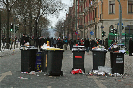 Protest in Dresden