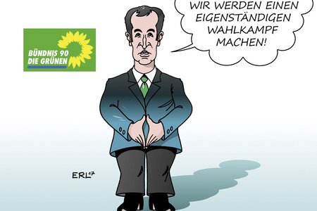 Die Karikatur von Martin Erl