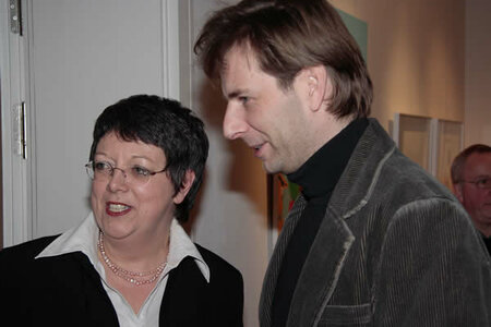 Martina Schellhorn und Sebastian Bauersfeld