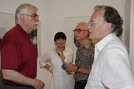 Satirische Zeichner im Gespräch: F.W. Berstein, Cleo-Petra Kurze, Klaus Vonderwe