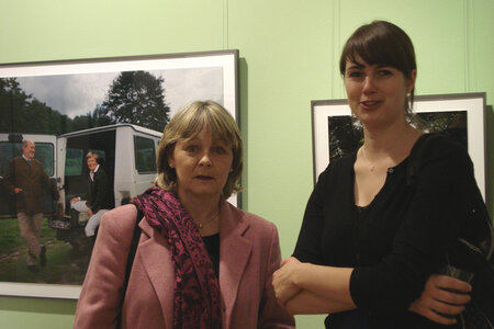 Dr. Sylvia-Yvonne Kaufmann und Anne Freidank