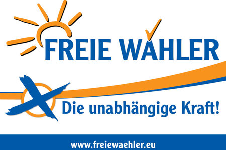 Wahlplakat der Freien Wähler