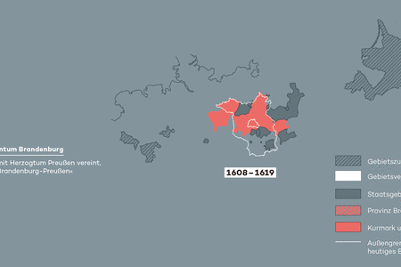 Karte 1608 - 1619