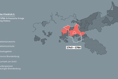 Karte 1740 - 1786