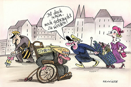 Karikatur: Barbara Henniger